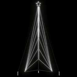 vidaXL LED Christmas Tree 861 LEDs Cold White 478 cm