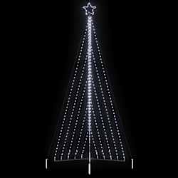 vidaXL LED Christmas Tree 570 LEDs Cold White 404.5 cm