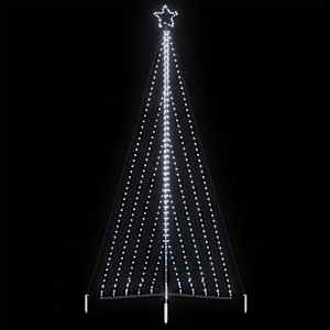 vidaXL LED Christmas Tree 570 LEDs Cold White 404.5 cm