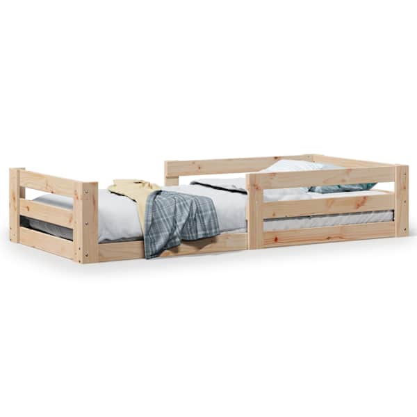 vidaXL voodiraam ilma madratsita, 70x140 cm m&auml;nnipuit