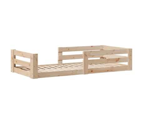 vidaXL Cadre de lit sans matelas 90x190 cm bois de pin massif