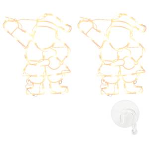 Vánoční osvětlení santy Silhouette 2 ks 35 LED teplá bílá - obrázek 2
