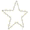 vidaXL j&otilde;ulutuled Star Silhouette 115 LED-i soe valge