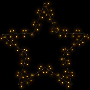 Vánoční osvětlení hvězda silueta 115 LED teplá bílá - obrázek 6