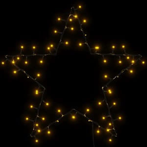 Vánoční osvětlení hvězda silueta 80 LED teplá bílá - obrázek 6