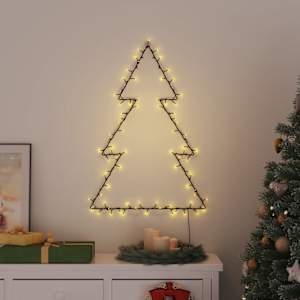 Vánoční osvětlení vánoční stromek silueta 115 LED teplá bílá - obrázek 2