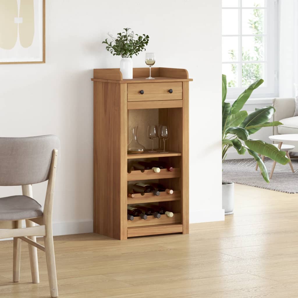 Thumbnail - vidaXL Weinschrank Panama 57x40x111,5 cm Massivholz Kiefer