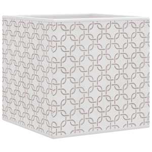 Skládací úložné boxy 10 ks krémové 32x32x32 cm netkaná textilie - obrázek 11