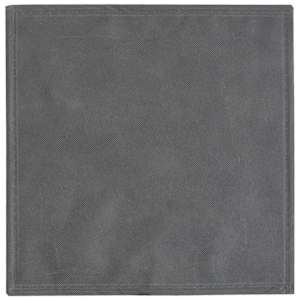 Skládací úložné boxy 10 ks šedé 32x32x32 cm netkaná textilie - obrázek 7