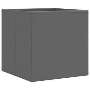 Skládací úložné boxy 10 ks šedé 32x32x32 cm netkaná textilie - obrázek 11
