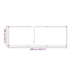 Kryt na rostliny s oky 1x4 m Polyethylen - obrázek 10