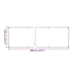 Kryt na rostliny s oky 1x8 m Polyethylen - obrázek 10