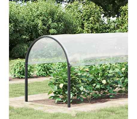 vidaXL Copertura per Piante con Occhielli 2x10 m in Polietilene
