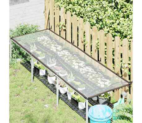 vidaXL Copertura per Piante con Occhielli 1x3 m in Polietilene