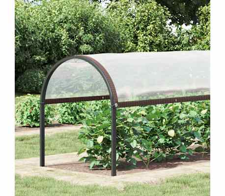 vidaXL Capac pentru plante cu ochiuri 2x6 m polietilenă