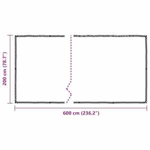 Kryt na rostliny s oky 2x6 m Polyethylen - obrázek 10
