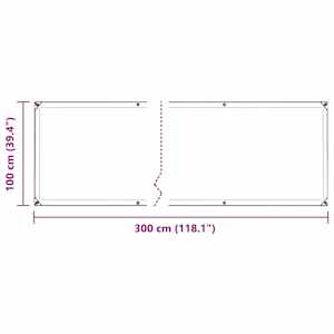 Kryt na rostliny s oky 1x3 m PVC - obrázek 10