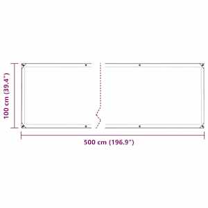 Kryt na rostliny s oky 1x5 m PVC - obrázek 10