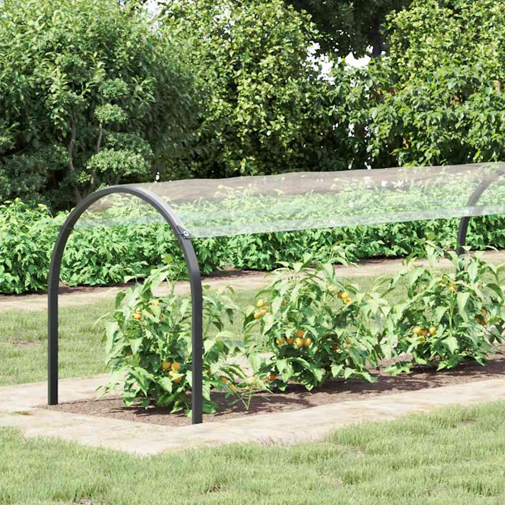 vidaXL Növénytakaró fülekkel 1x10 m PVC