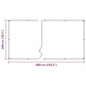 Kryt na rostliny s oky 2x6 m PVC - obrázek 10
