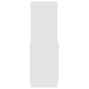 Skříň highboard bílá 63 x 33 x 100 cm kompozitní dřevo - obrázek 6