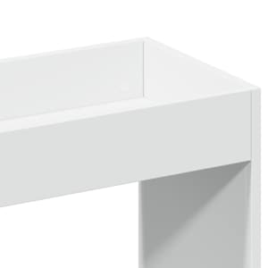 Skříň highboard bílá 63 x 33 x 100 cm kompozitní dřevo - obrázek 9