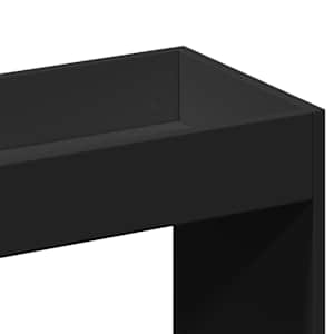Skříň highboard černá 63 x 33 x 100 cm kompozitní dřevo - obrázek 9
