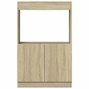 Skříň highboard dub sonoma 63 x 33 x 100 cm kompozitní dřevo - obrázek 5