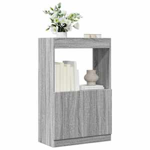 Skříň highboard šedá sonoma 63 x 33 x 100 cm kompozitní dřevo - obrázek 1