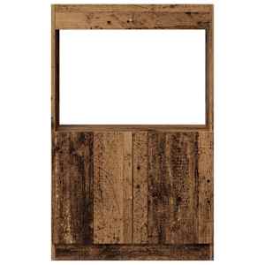 Skříň highboard old wood 63 x 33 x 100 cm kompozitní dřevo - obrázek 5
