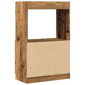 Skříň highboard old wood 63 x 33 x 100 cm kompozitní dřevo - obrázek 7