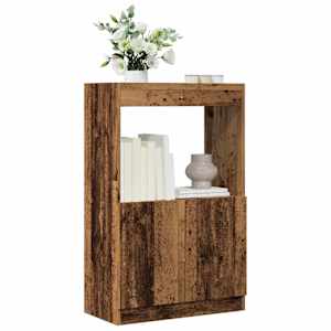 Skříň highboard old wood 63 x 33 x 100 cm kompozitní dřevo - obrázek 1