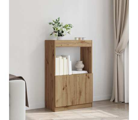 vidaXL Highboard Artisian Oak 63x33x100 cm Engineered Wood
