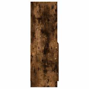 Skříň highboard kouřový dub 92 x 33 x 100 cm kompozitní dřevo - obrázek 6