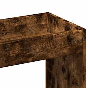 Skříň highboard kouřový dub 92 x 33 x 100 cm kompozitní dřevo - obrázek 9