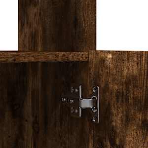 Skříň highboard kouřový dub 92 x 33 x 100 cm kompozitní dřevo - obrázek 10