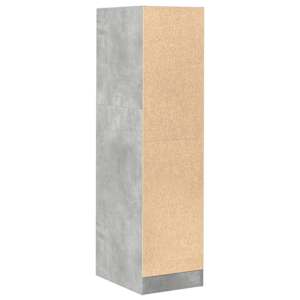 Skříňka na léky betonově šedá 30x41x118 cm kompozitní dřevo - obrázek 7