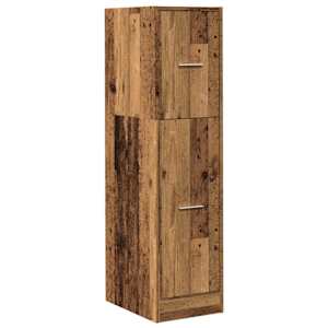 Skříňka na léky old wood 30 x 41 x 118 cm kompozitní dřevo - obrázek 3
