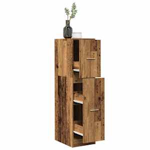 Skříňka na léky old wood 30 x 41 x 118 cm kompozitní dřevo - obrázek 1