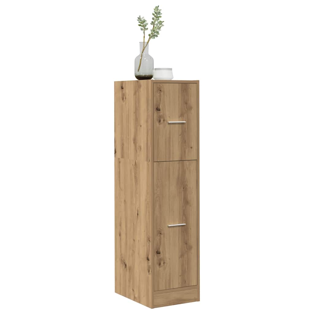 vidaXL Dulap farmacie, stejar artizanal, 30x41x118 cm, lemn prelucrat