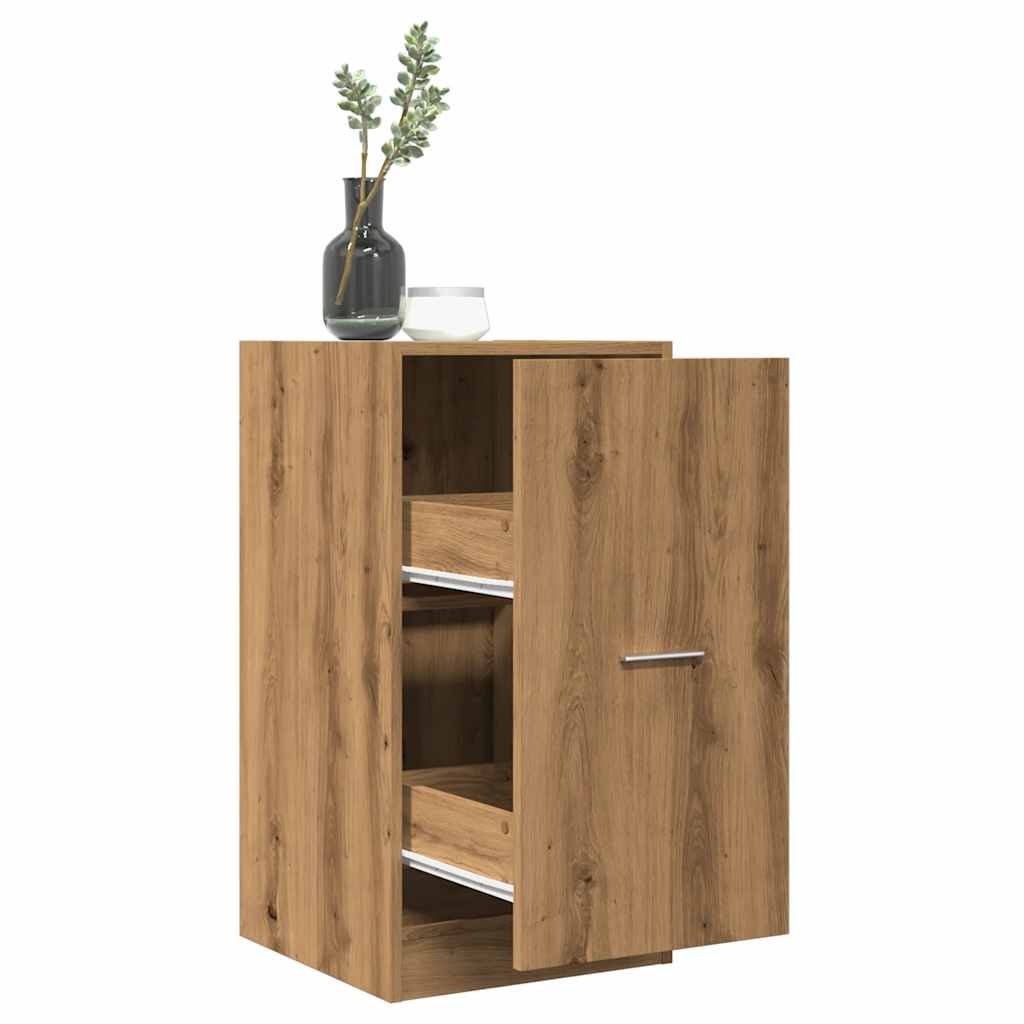 vidaXL Apothekerschrank Artisan-Eiche 40x41x77,5 cm Holzwerkstoff