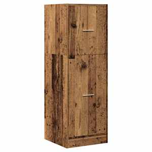 Skříňka na léky old wood 40 x 41 x 118 cm kompozitní dřevo - obrázek 3