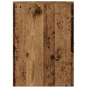 Úzká koupelnová skříňka na kolečkách old wood kompozitní dřevo - obrázek 5