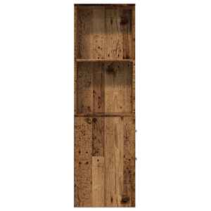 Úzká koupelnová skříňka na kolečkách old wood kompozitní dřevo - obrázek 4