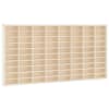 vidaXL puidust kollektsion&auml;&auml;ri vitriinkast 80 sektsiooniga 80x4,5x40,5 cm