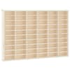 vidaXL puidust kollektsion&auml;&auml;ri vitriinkast 60 sektsiooniga 60 x 4,5 x 40,5 cm
