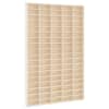 vidaXL puidust kollektsion&auml;&auml;ri vitriinkast 90 sektsiooniga 50,5 x 4,5 x 79 cm