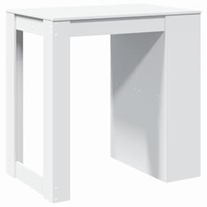 Barový stůl bílý 102 x 70 x 103,5 cm kompozitní dřevo - obrázek 7
