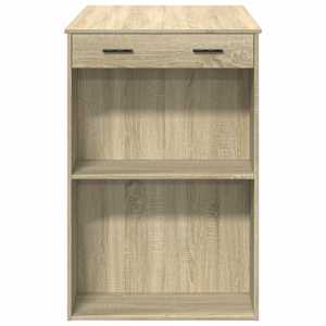Barový stůl dub sonoma 102 x 70 x 103,5 cm kompozitní dřevo - obrázek 6