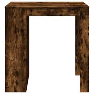 Barový stůl kouřový dub 102 x 70 x 103,5 cm kompozitní dřevo - obrázek 5